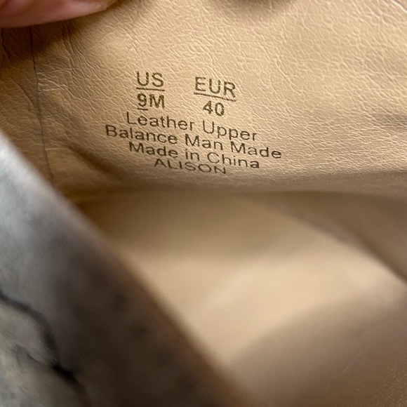 Sam Edelman Alison Leather Mule Heeled Boots 9 - Picture 8 of 10